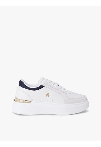 Tenis De Plataforma Con Panel De Satén Tommy Hilfiger Tommy Hilfiger