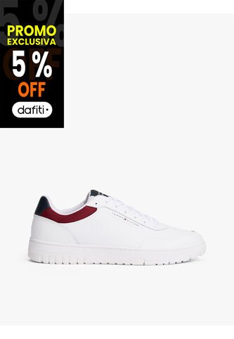 Tenis Negro De Baloncesto Con Suela De Tacos Tommy Hilfiger Tommy Hilfiger