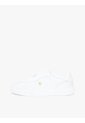 Tenis Blanco De Cuero Con Monograma Metalizado Tommy Hilfiger de Tommy Hilfiger