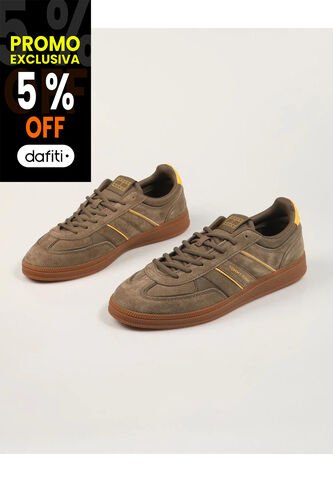 Tenis Marrón The Greenwich De Ante Tommy Hilfiger Tommy Hilfiger