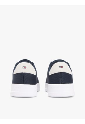 Tenis Azul Marino De Punto Con Logo Tommy Hilfiger