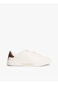 Tenis Blanco De Cuero Con Insignia Del Logo Tommy Hilfiger de Tommy Hilfiger
