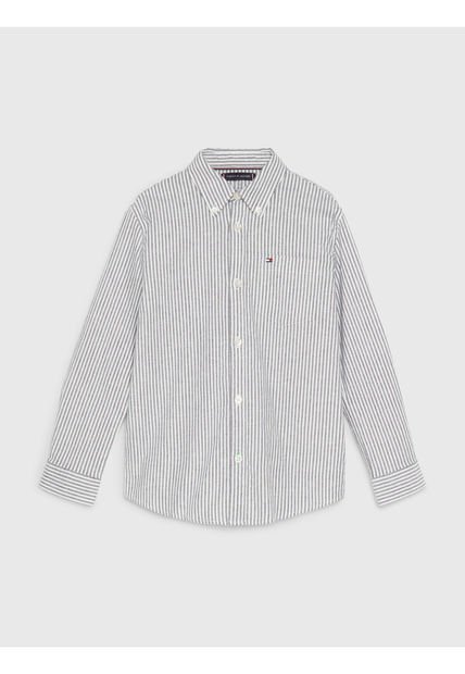 Camisa De Niño Essential Motivo Rayas Tommy Hilfiger