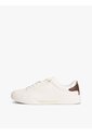 Tenis Blanco De Cuero Con Insignia Del Logo Tommy Hilfiger de Tommy Hilfiger