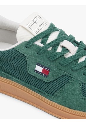 Tenis Verde The Greenwich De Texturas Mixtas Tommy Hilfiger