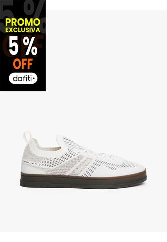 Tenis Blanco Estilo Calcetín The Greenwich Tommy Hilfiger Tommy Hilfiger