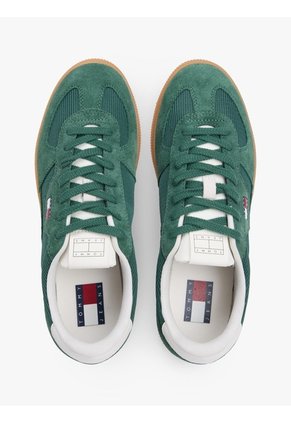 Tenis Verde The Greenwich De Texturas Mixtas Tommy Hilfiger