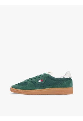 Tenis Verde The Greenwich De Texturas Mixtas Tommy Hilfiger