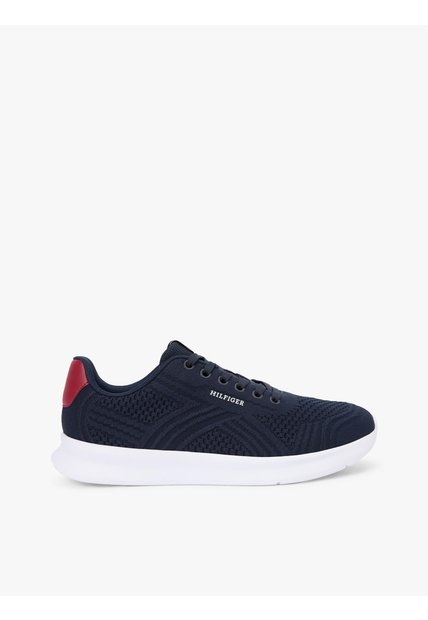 Tenis Azul Marino De Punto Ligero Con Logo Tommy Hilfiger