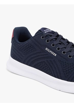 Tenis Azul Marino De Punto Ligero Con Logo Tommy Hilfiger