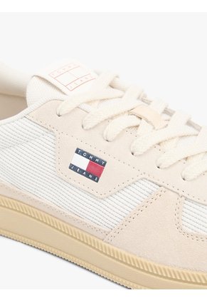 Tenis Blanco The Greenwich De Texturas Mixtas Tommy Hilfiger