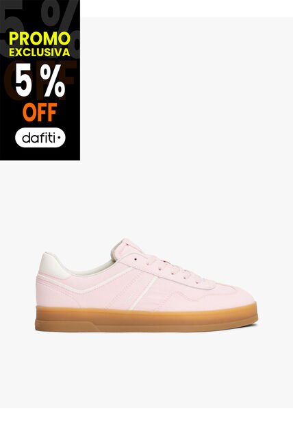 Tenis Rosa The Greenwich De Tela Tommy Hilfiger