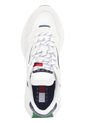 Tenis De Running Color Block Dentadas Hombre Blanco Tommy Hilfiger de Tommy Hilfiger