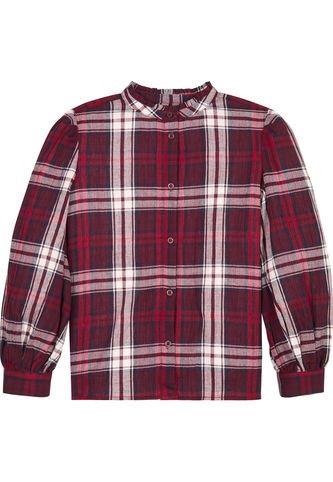 Camisa De Cuadros Para Niñas Tommy Hilfiger Tommy Hilfiger