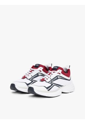 Tenis Azul Modern De Running Con Logo Tommy Hilfiger