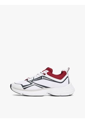 Tenis Azul Modern De Running Con Logo Tommy Hilfiger