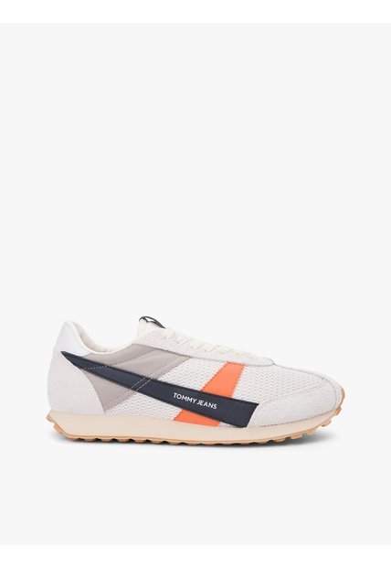 Tenis Blanco Retro Runner Archive Open Mesh Tommy Hilfiger
