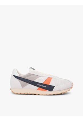 Tenis Blanco Retro Runner Archive Open Mesh Tommy Hilfiger
