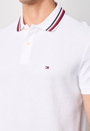 Polo TOMMY HILFIGER Blanco