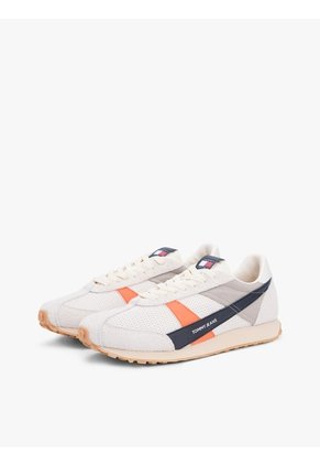Tenis Blanco Retro Runner Archive Open Mesh Tommy Hilfiger