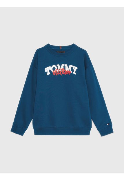 Saco De Niño Con Logo Estilo Grafiti Tommy Hilfiger