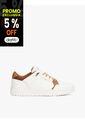 Tenis Blanco Texturizados Con Suela Dentada Tommy Hilfiger de Tommy Hilfiger
