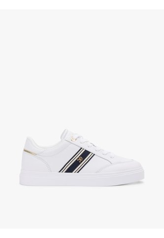 Tenis Blanco Con Suela Cupsole Y Cinta Trenzada Tommy Hilfiger Tommy Hilfiger