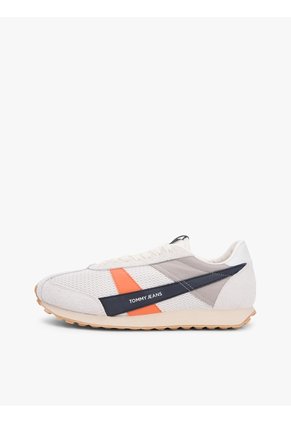 Tenis Blanco Retro Runner Archive Open Mesh Tommy Hilfiger
