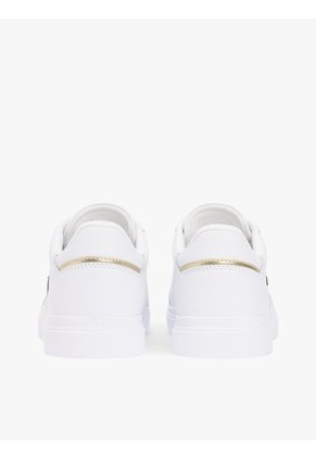 Tenis Blanco Con Suela Cupsole Y Cinta Trenzada Tommy Hilfiger