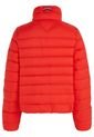 Chaqueta Roja Acolchada Con Logo Bordado Tommy Hilfiger de Tommy Hilfiger