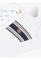 Tenis Blanco Con Suela Cupsole Y Cinta Trenzada Tommy Hilfiger de Tommy Hilfiger