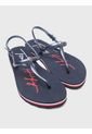 Sandalias Tbar Con Logo Mujer Azul Tommy Hilfiger de Tommy Hilfiger