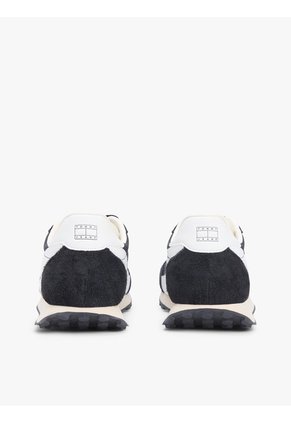 Tenis Negro Retro Runner Archive Open Mesh Tommy Hilfiger