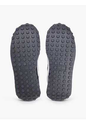 Tenis Negro Retro Runner Archive Open Mesh Tommy Hilfiger