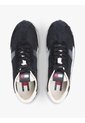 Tenis Negro Retro Runner Archive Open Mesh Tommy Hilfiger de Tommy Hilfiger