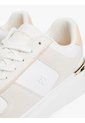 Tenis Beige Con Mezcla De Texturas Tommy Hilfiger de Tommy Hilfiger