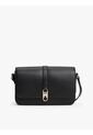 Bolso Negro Cruzado Con Solapa Y Monograma TH Tommy Hilfiger de Tommy Hilfiger