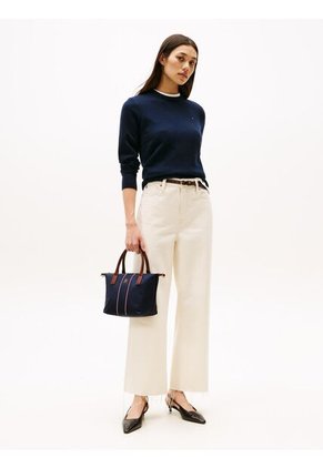 Bolso Azul Tote Corporate TH Monogram Tommy Hilfiger