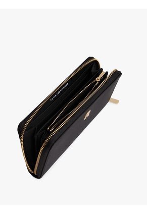 Billetera Negra TH Icon Large Tommy Hilfiger