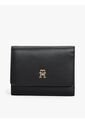 Billetera Negra Trifold Con Monograma TH Tommy Hilfiger de Tommy Hilfiger