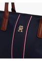 Bolso Azul Tote Corporate TH Monogram Tommy Hilfiger de Tommy Hilfiger