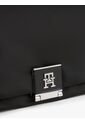 Bolso Negro Cruzado Con Correa De Cinta Tommy Hilfiger de Tommy Hilfiger