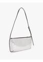 Bolso Blanco De Hombro Metalizado Con Logo Tommy Hilfiger de Tommy Hilfiger