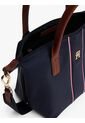 Bolso Azul Tote Corporate TH Monogram Tommy Hilfiger de Tommy Hilfiger