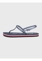 Sandalias Tbar Con Logo Mujer Azul Tommy Hilfiger de Tommy Hilfiger