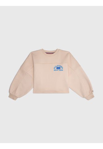 Saco De Niña Cuello Redondo Con Logo Tommy Hilfiger Tommy Hilfiger