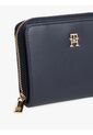 Billetera Azul De Solapa Con Monograma TH Tommy Hilfiger de Tommy Hilfiger