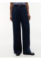 Pantalón Multicolor De Pierna Ancha En Mezcla De Lino Tommy Hilfiger de Tommy Hilfiger