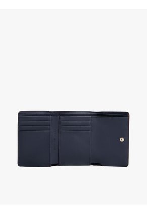 Billetera Roja Trifold Con Monograma TH Tommy Hilfiger