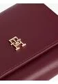 Billetera Roja Trifold Con Monograma TH Tommy Hilfiger de Tommy Hilfiger